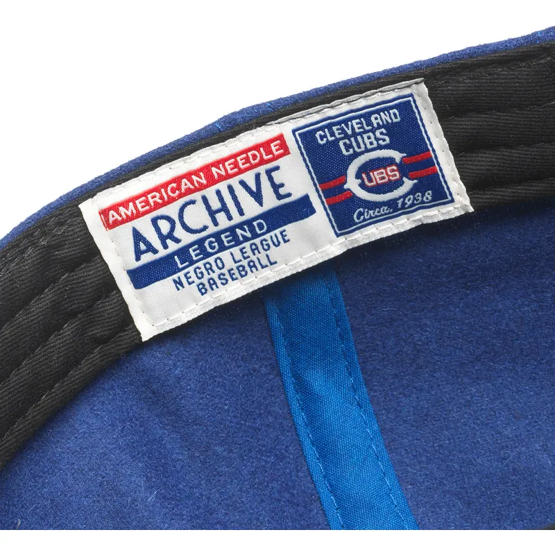 petten-gebogen-blauw-verstelbare-band-van-cleveland-cubs-mlb-van-american-needle petten-gebogen-blauw-verstelbare-band-van-cleveland-cubs-mlb-van-american-needle