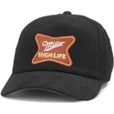 svart-bojd-keps-snapback-miller-high-life-roscoe-cord-fran-american-needle