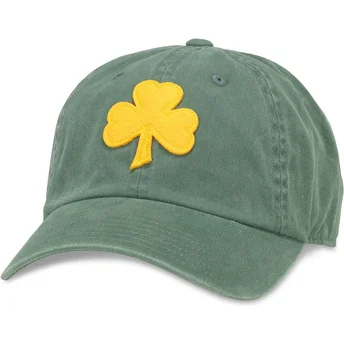 Petten gebogen groen verstelbare band Boston Shamrocks Archive van Boston Shamrocks NFL van American Needle