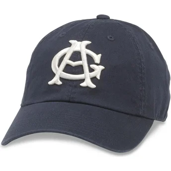 Casquette courbée bleue marine ajustable Chicago American Giants Ballpark American Needle