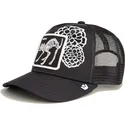 petten-gebogen-zwart-snapback-gato-dia-de-michi-dia-van-los-muertos-the-farm-the-farm-van-goorin-bros