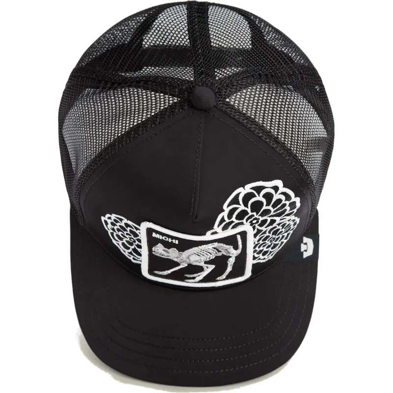 sort-trucker-kasket-kat-dia-de-michi-dia-de-los-muertos-the-farm-fra-goorin-bros