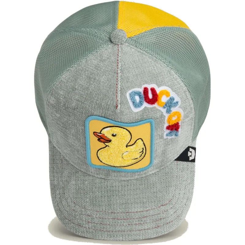 petten-gebogen-grijs-snapback-pato-duck-off-ducking-autocorrect-happy-thoughts-the-farm-the-farm-van-goorin-bros
