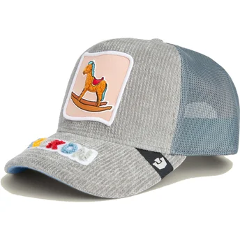 Cap gebogen gray snapback The Farm van Goorin Bros.