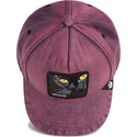 petten-gebogen-rood-snapback-the-farm-van-goorin-bros