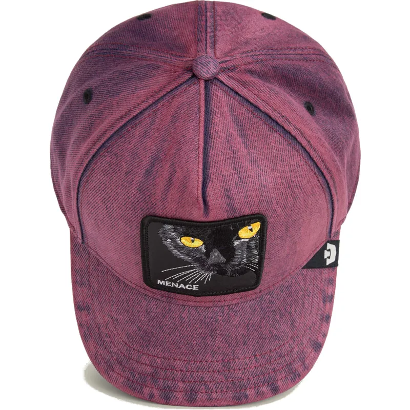 petten-gebogen-rood-snapback-the-farm-van-goorin-bros petten-gebogen-rood-snapback-the-farm-van-goorin-bros