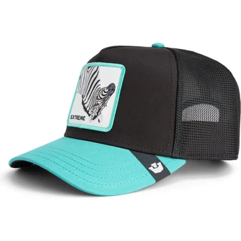 Cap gebogen black snapback The Farm van Goorin Bros.