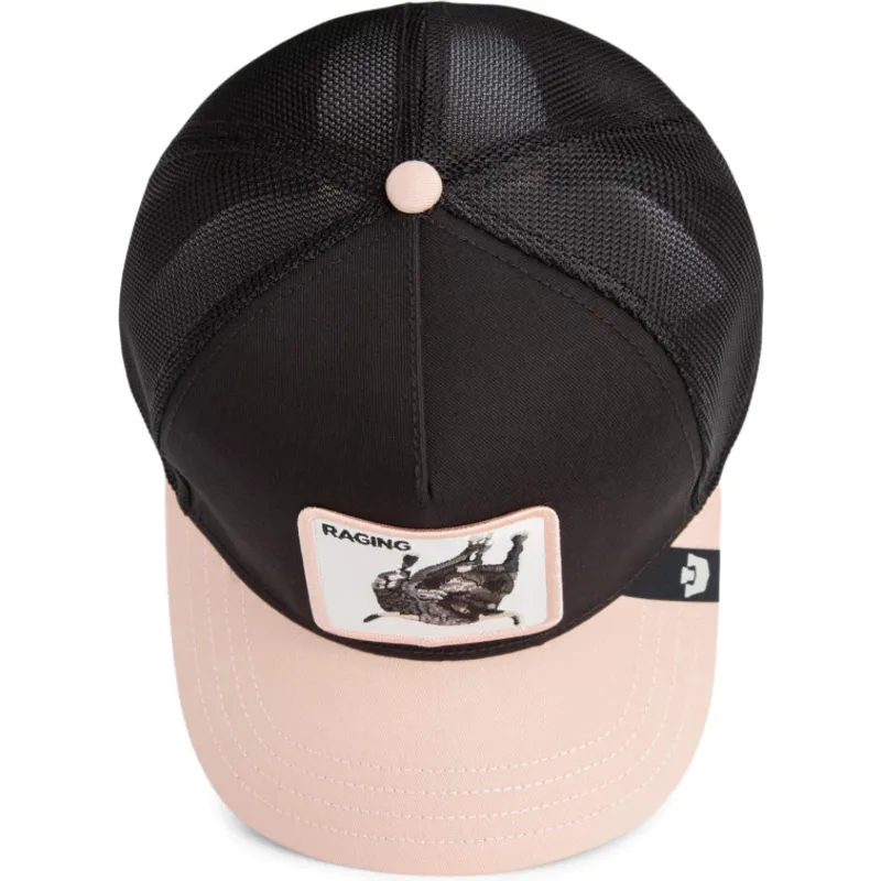 petten-gebogen-zwart-snapback-raging-llub-flip-side-2-the-farm-van-goorin-bros