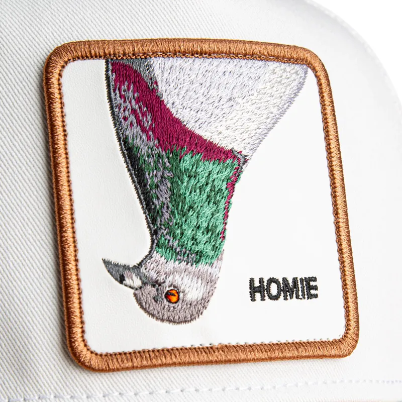 hvid-og-duebrunt-trucker-kasket-homie-noegip-flip-side-2-the-farm-fra-goorin-bros