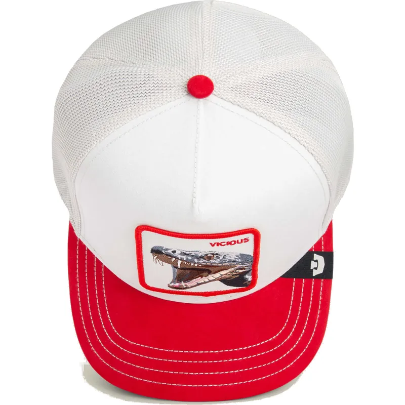 petten-gebogen-wit-snapback-vicious-suede-snake-suede-truckers-the-farm-van-goorin-bros