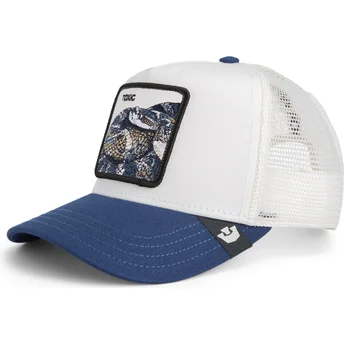 Petten gebogen wit snapback The Farm van Goorin Bros.