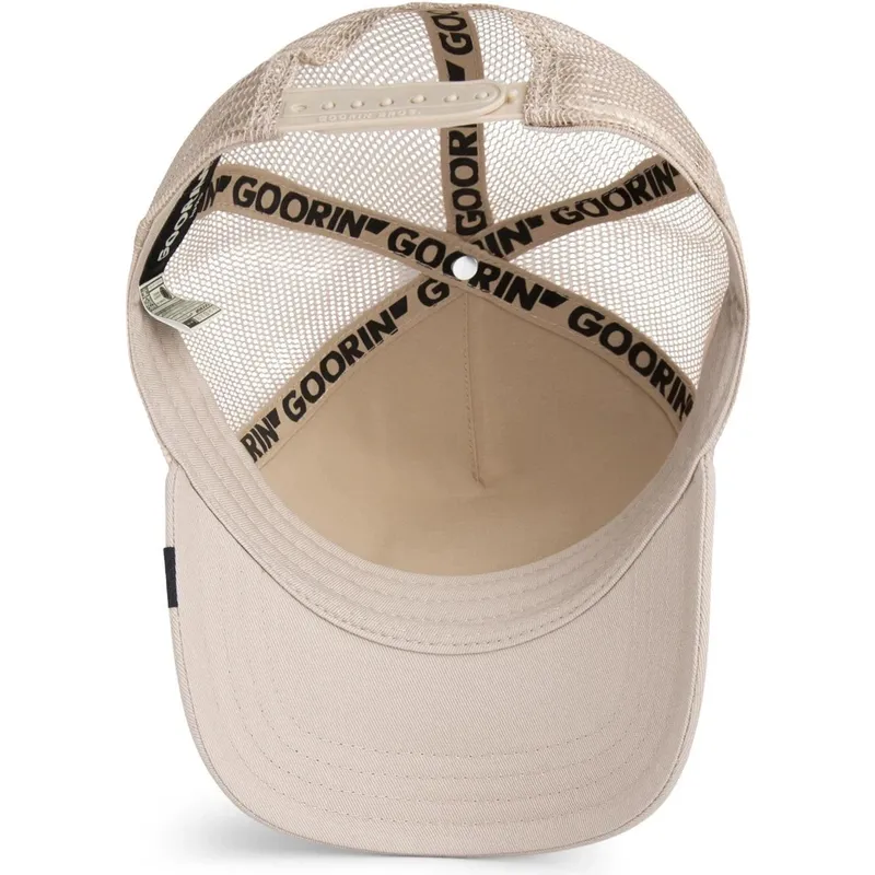 beige-trucker-kasket-firben-the-outlaw-lizard-sport-the-farm-fra-goorin-bros