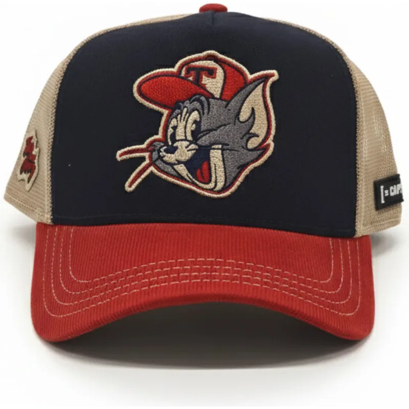 petten-gebogen-multicolor-snapback-tom-looney-tunes-van-capslab