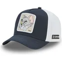 casquette-courbee-bleue-marine-et-blanche-snapback-tom-taj6-tom-looney-tunes-capslab