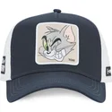 gorra-curva-azul-marino-y-blanca-snapback-tom-taj6-tom-looney-tunes-de-capslab