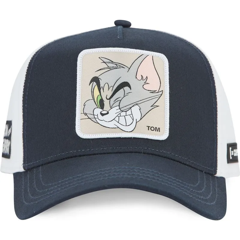 dunkelblaue-und-weisse-gebogene-snapback-kappe-tom-taj6-tom-looney-tunes-von-capslab