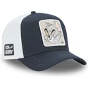 marinebla-og-hvid-buet-snapback-kasket-tom-taj6-tom-looney-tunes-fra-capslab
