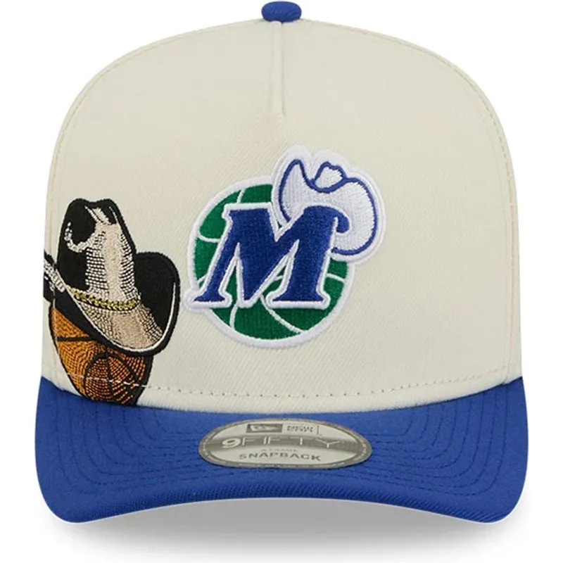 petten-gebogen-blauw-snapback-9fifty-a-frame-precurved-hardwood-classics-van-dallas-mavericks-nba-van-new-era