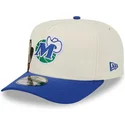 petten-gebogen-blauw-snapback-9fifty-a-frame-precurved-hardwood-classics-van-dallas-mavericks-nba-van-new-era