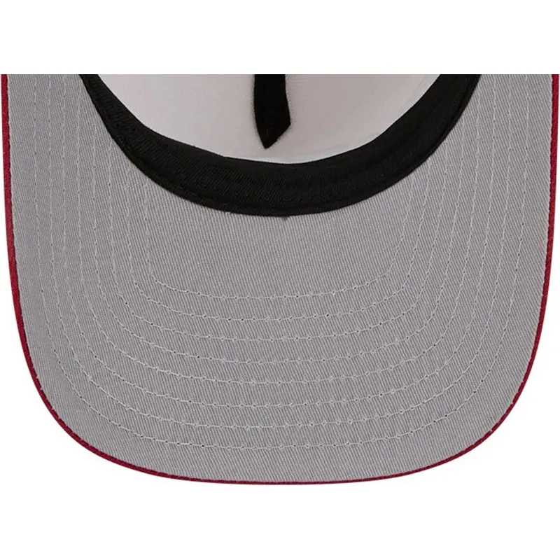 buet-beige-og-rod-snapback-kasket-9fifty-a-frame-precurved-hardwood-classics-fra-denver-nuggets-nba-fra-new-era