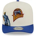 cap-gebogen-blue-snapback-9fifty-a-frame-precurved-hardwood-classics-van-golden-state-warriors-nba-van-new-era