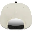 petten-gebogen-zwart-snapback-9fifty-a-frame-precurved-hardwood-classics-van-milwaukee-bucks-nba-van-new-era