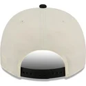 beige-och-svart-bojd-snapbackkeps-9fifty-a-frame-precurved-hardwood-classics-fran-orlando-magic-nba-av-new-era