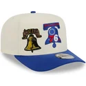 petten-gebogen-blauw-snapback-9fifty-a-frame-precurved-hardwood-classics-van-philadelphia-76ers-nba-van-new-era