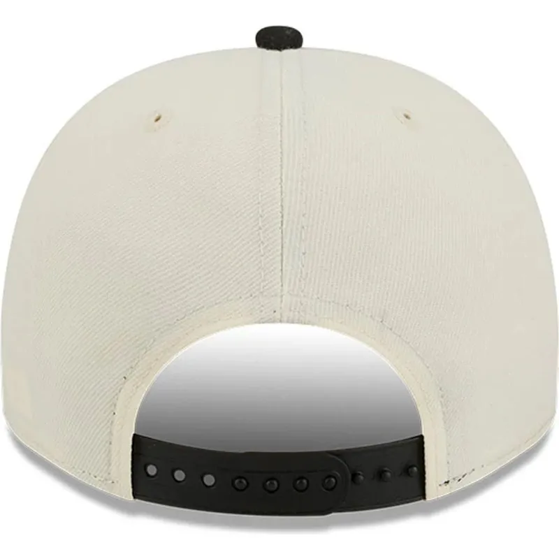 beige-och-svart-bojd-keps-snapback-9fifty-a-frame-precurved-hardwood-classics-toronto-raptors-nba-fran-new-era