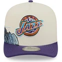 snapback-9fifty-a-frame-precurved-hardwood-classics-utah-jazz-nba-new-era