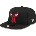 sort-flad-snapback-9fifty-a-frame-hardwood-classics-kasket-fra-chicago-bulls-nba-af-new-era