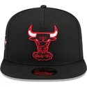 sort-flad-snapback-9fifty-a-frame-hardwood-classics-kasket-fra-chicago-bulls-nba-af-new-era