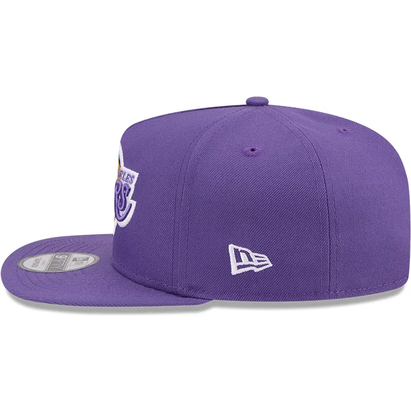 violet-snapback-9fifty-a-frame-hardwood-classics-flad-kasket-fra-los-angeles-lakers-nba-fra-new-era
