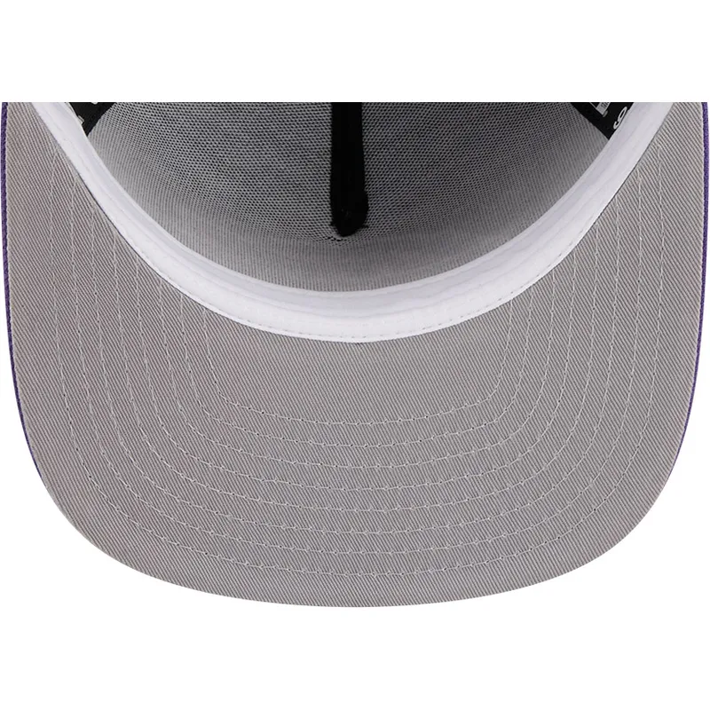 platt-violett-snapback-keps-9fifty-a-frame-hardwood-classics-fran-los-angeles-lakers-nba-av-new-era