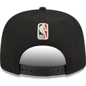 petten-plat-zwart-snapback-9fifty-a-frame-hardwood-classics-van-milwaukee-bucks-nba-van-new-era