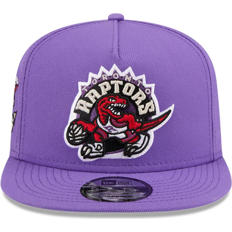 casquette-plate-violette-snapback-9fifty-a-frame-hardwood-classics-toronto-raptors-nba-new-era