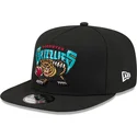 cappello-piatto-nero-snapback-9fifty-a-frame-hardwood-classics-dei-vancouver-grizzlies-nba-di-new-era