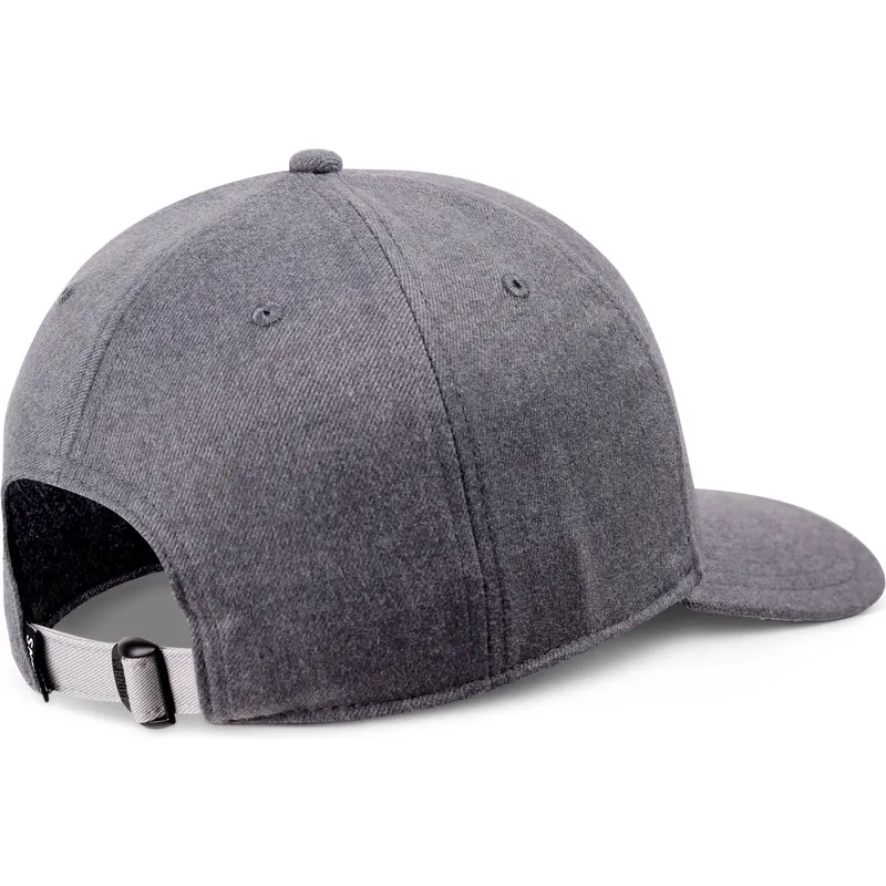 graue-verstellbare-curved-cap-do-nothing-club-truefit-20-dnc-wooly-von-djinns