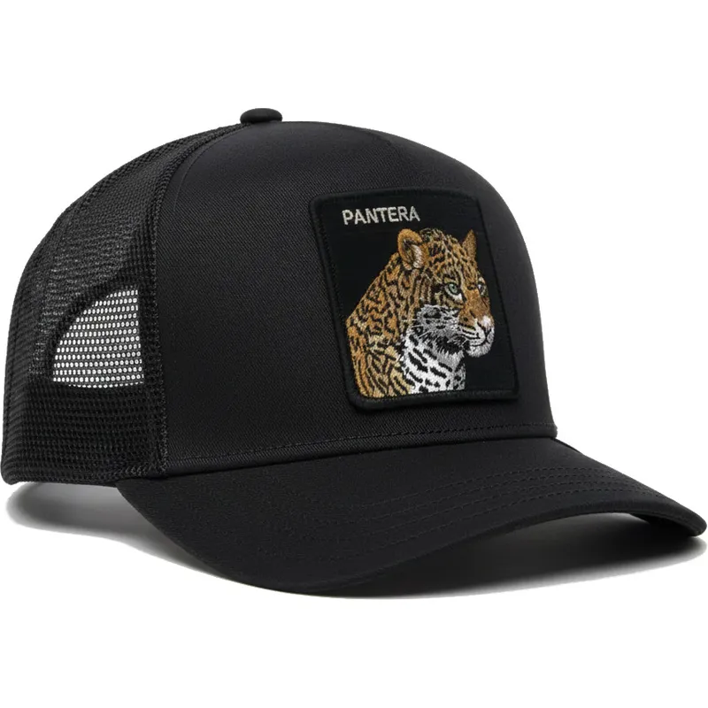 petten-gebogen-zwart-snapback-pantera-the-farm-premium-the-farm-van-goorin-bros
