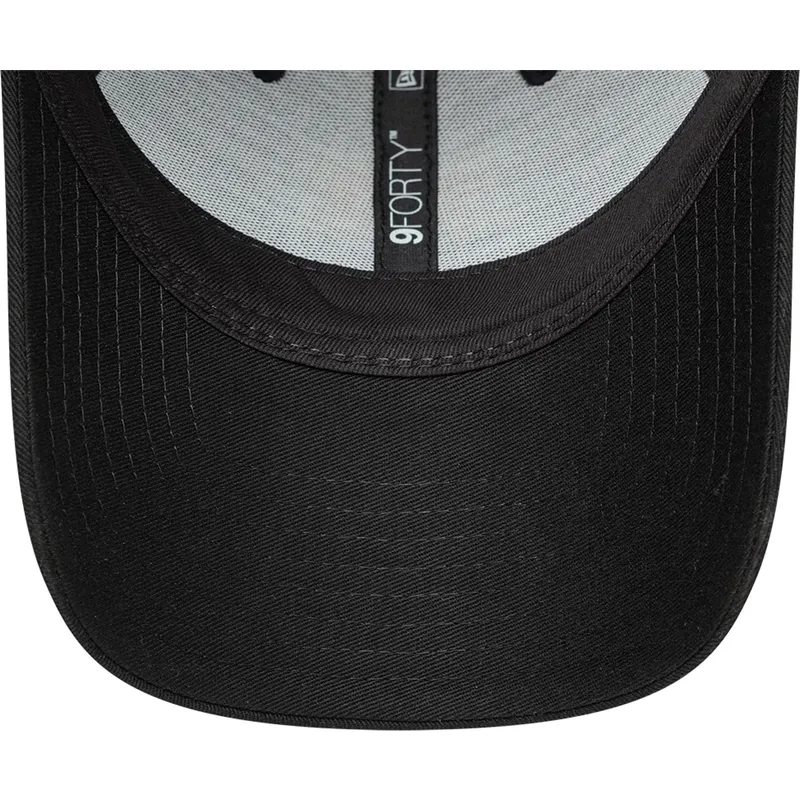 casquette-courbee-noire-ajustable-fc-barcelona-laliga-9forty-core-new-era