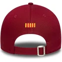 petten-gebogen-rood-snapback-voor-kinderen-9forty-ajustable-van-fc-barcelona-laliga-van-new-era