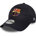marineblaue-verstellbare-curved-cap-fc-barcelona-laliga-9twenty-core-von-new-era