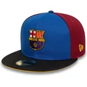 petten-gebogen-meerkleurig-snapback-59fifty-van-fc-barcelona-laliga-van-new-era