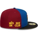 petten-gebogen-meerkleurig-snapback-59fifty-van-fc-barcelona-laliga-van-new-era