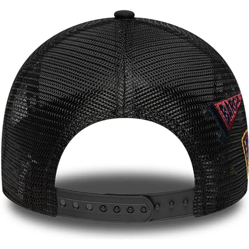 casquette-trucker-noire-fc-barcelona-laliga-a-frame-patch-new-era