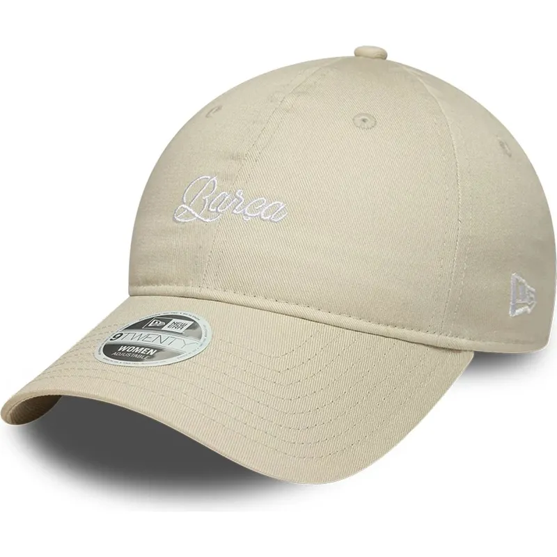 petten-gebogen-beige-snapback-9twenty-ajustable-van-fc-barcelona-laliga-van-new-era petten-gebogen-beige-snapback-9twenty-ajustable-van-fc-barcelona-laliga-van-new-era