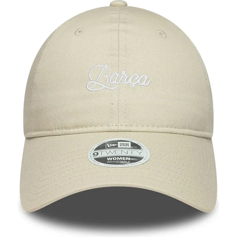 petten-gebogen-beige-snapback-9twenty-ajustable-van-fc-barcelona-laliga-van-new-era petten-gebogen-beige-snapback-9twenty-ajustable-van-fc-barcelona-laliga-van-new-era