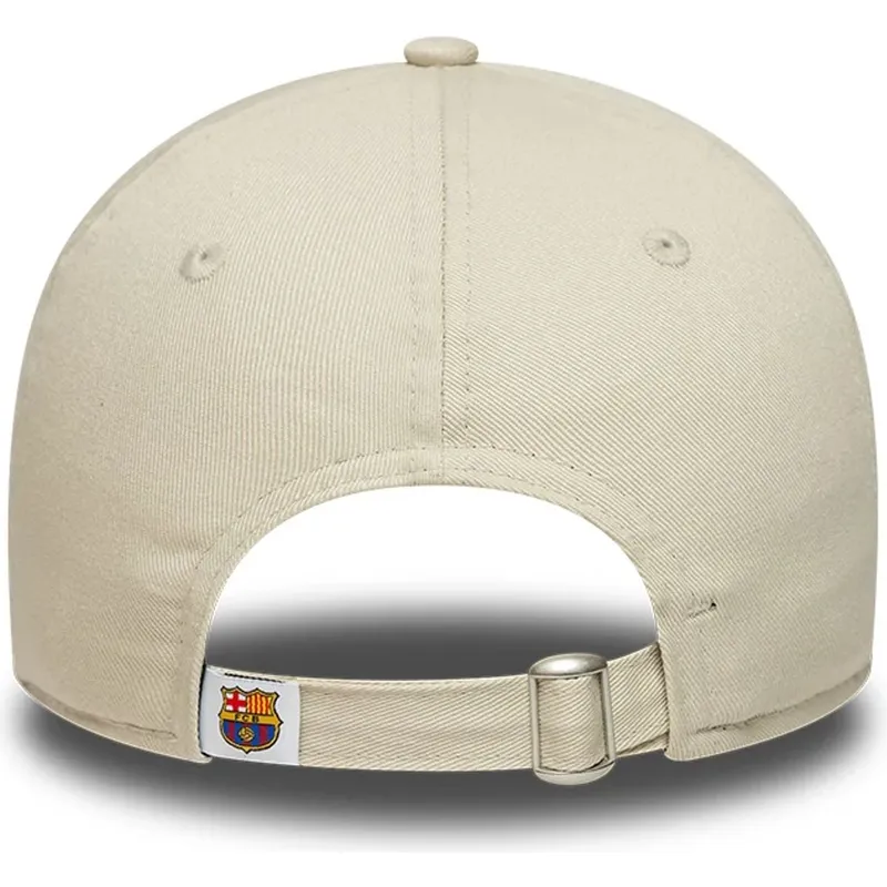 petten-gebogen-beige-snapback-9twenty-ajustable-van-fc-barcelona-laliga-van-new-era petten-gebogen-beige-snapback-9twenty-ajustable-van-fc-barcelona-laliga-van-new-era