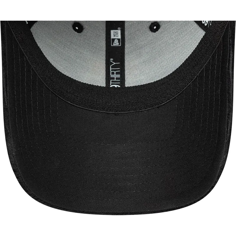 cappello-curvo-nero-regolabile-fc-barcelona-laliga-39thirty-cord-di-new-era