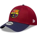 new-era-fc-barcelona-laliga-9forty-contrast-rod-och-bla-justerbar-bojd-keps-for-barn